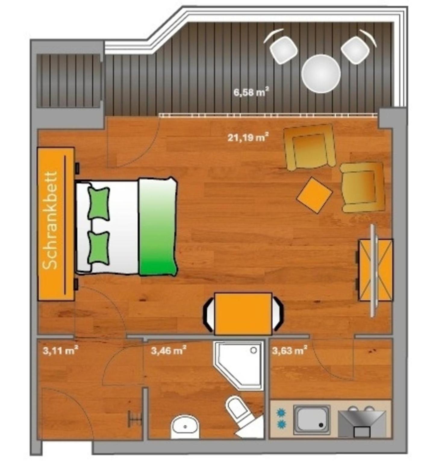 Ancora Marina Haus 2 Nr 03, Typ 2 Apartman Neustadt in Holstein Kültér fotó